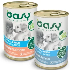 Oasy Monoproteico Puppy & Junior Medium/Large 400 gr