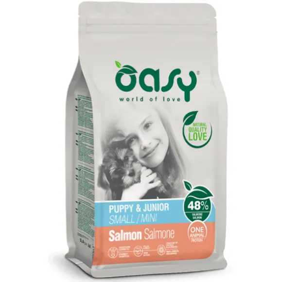 Oasy Monoproteico Puppy Mini Salmone