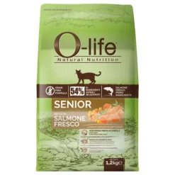 O-life Cat Senior Grain Free Salmone fresco