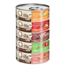 O-life Dog Adult All Breeds Macinato 85 gr