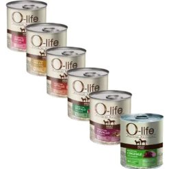 O-life Dog Adult Grain Free Pezzettoni monoproteici 400 gr