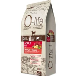 O-life Dog Grain Free Adult Mini Manzo fresco