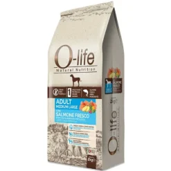 O-life Dog Grain Free Adult Medium/Large Salmone fresco