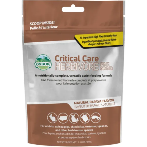 Oxbow Critical Care Herbivore Fine Grind da 100gr