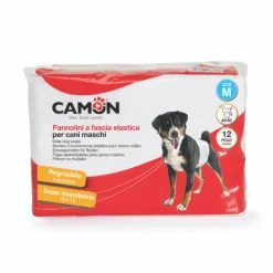 Pannolini a fascia elastica per cani maschi Camon