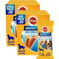 Pedigree Dentastix Medium snack per l'igiene orale