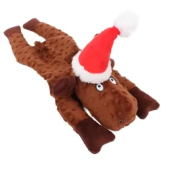 Peluche di Natale con crick-crack interno e squeaker Ferribiella