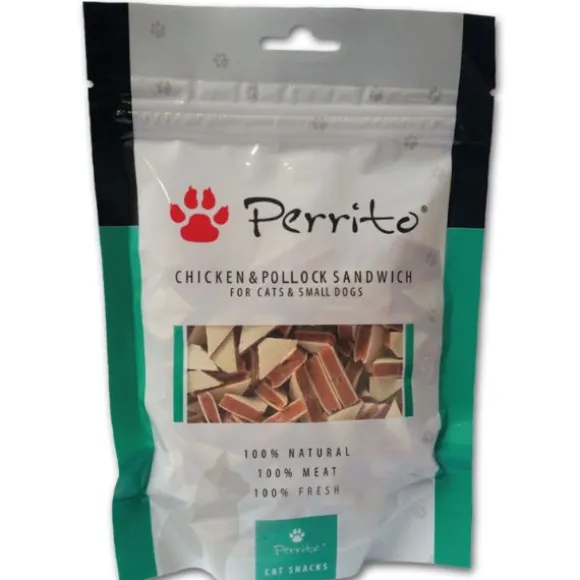 Perrito Sandwich Snack per gatti e cani di taglia piccola 100 gr