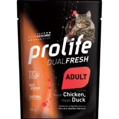 Prolife Dual Fresh Gatto Adult Bustine 85 gr