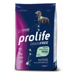 Prolife Grain Free Cane Adult Sensitive Mini Pesce e Patate