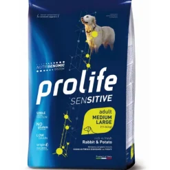 Prolife Sensitive Cane Adult Medium/Large Coniglio e Patate