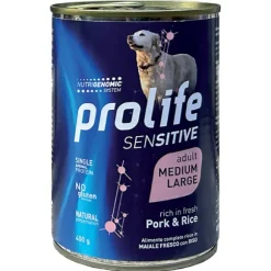 Prolife Sensitive Dog Adult Medium/Large 400 gr
