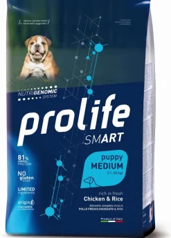 Prolife Smart Cane Puppy Medium Pollo e Riso
