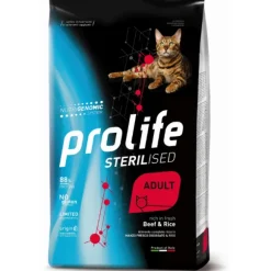 Prolife Sterilised Gatto Adult Manzo e Riso