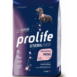 Prolife Sterilised Sensitive Mini Maiale e Riso