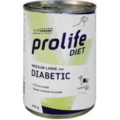 Prolife Veterinary Diet Diabetic Dog Medium/Large 400 gr