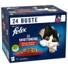Purina Felix Le Ghiottonerie Selezioni Deliziose Multipack 24x85 gr