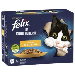 Purina Felix le Ghiottonerie Le Varietà in Gelatina Multipack