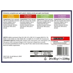 Purina Felix Le Ghiottonerie Selezioni Deliziose Multipack 24x85 gr