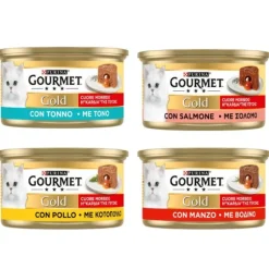 Purina Gourmet Gold Cuore Morbido Umido Gatto 85 gr