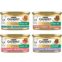 Purina Gourmet Gold Mousse Umido Gatto con Verdure 85 gr