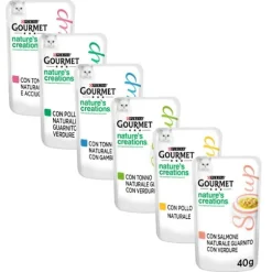 Purina Gourmet Nature's Creations Soup Umido gatto 40 gr