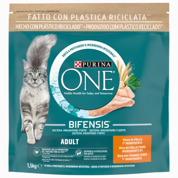 Purina One Cat Adult Bifensis ricco di Pollo e cereali