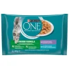 Purina One Indoor Cat Adult filettini in salsa multipack 4x85 gr