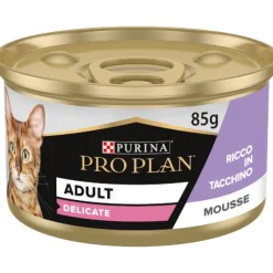 Purina Pro Plan Adult Delicate Umido Gatti Mousse Tacchino 85 g