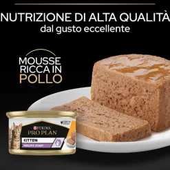 Purina Pro Plan Baby Kitten Healthy Start Umido Gatti Mousse Pollo 85 g