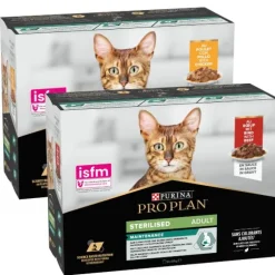 Purina Pro Plan Cat Adult Sterilised Maintenance Multipack in salsa 10x85g