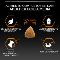 Purina Pro Plan Everyday Nutrition Medium Adult Crocchette Cane Pollo