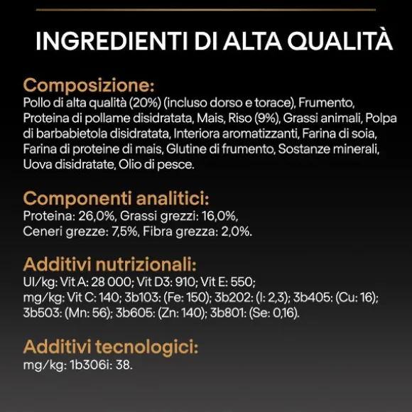 Purina Pro Plan Everyday Nutrition Medium Adult Crocchette Cane Pollo