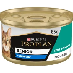 Purina Pro Plan Senior 7+ Longevis Umido Gatti Mousse Tonno 85 g
