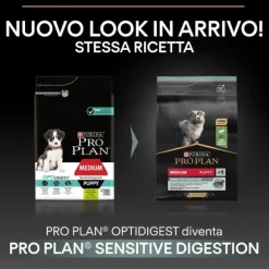 Purina Pro Plan Sensitive Digestion Medium Puppy Crocchette Cane Agnello