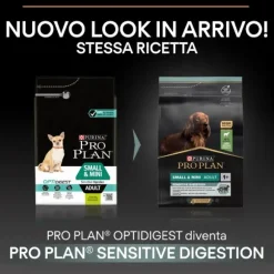 Purina Pro Plan Sensitive Digestion Small e Mini Adult Crocchette Cane Agnello
