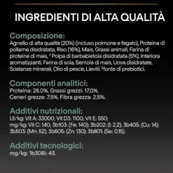 Purina Pro Plan Sensitive Digestion Small e Mini Adult Crocchette Cane Agnello