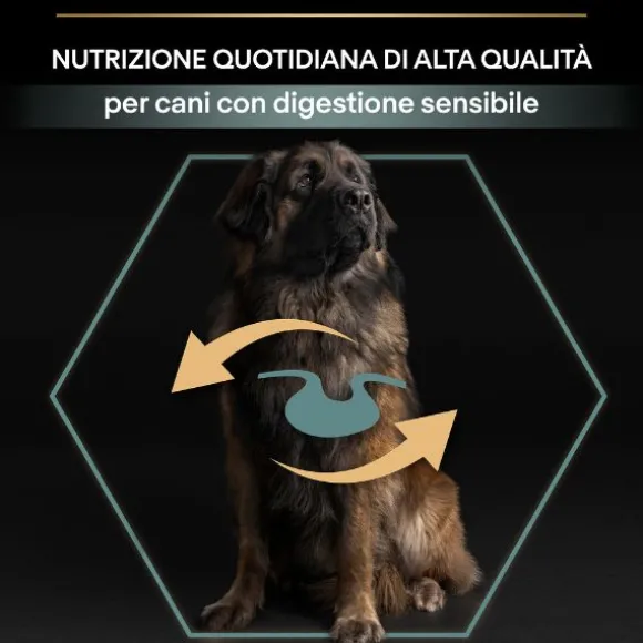 Purina Pro Plan Sensitive Digestion Large Robust Adult Crocchette Cane Agnello