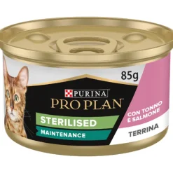 Purina Pro Plan Sterilised Maintenance Umido Gatti Terrine Salmone e Tonno