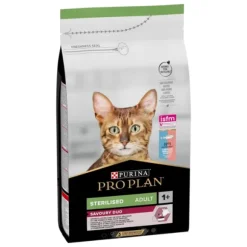 Purina Pro Plan Sterilised Adult 1+ Savoury Duo Ricco In Merluzzo E Trota