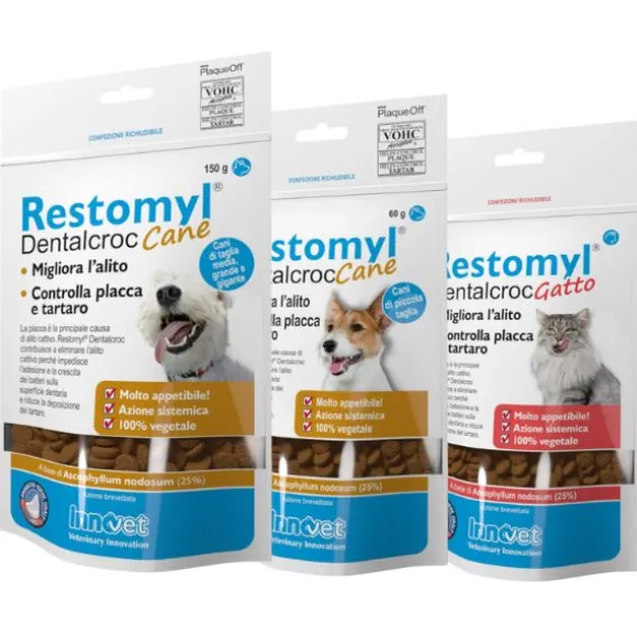 Restomyl Dentalcroc Snack per l'alitosi Innovet