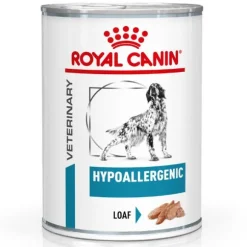 Royal Canin Veterinary Diet Hypoallergenic Umido Cane