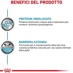 Royal Canin Veterinary Diet Hypoallergenic Umido Cane