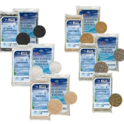Sabbia decorativa per acquari d'acqua dolce Quarzo Aqualovers