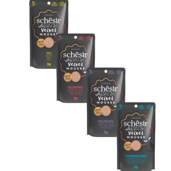 Schesir After Dark Cat Velvet Mousse Grain Free 80 g