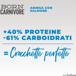 Schesir Born Carnivore Grain Free High Protein Aringa con salmone