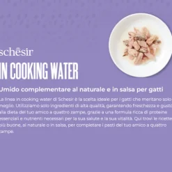 Schesir Cat Adult acqua di cottura al Naturale 85 gr