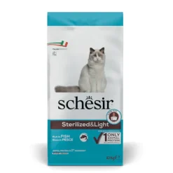 Schesir Cat Dry Sterilised & Light Pesce