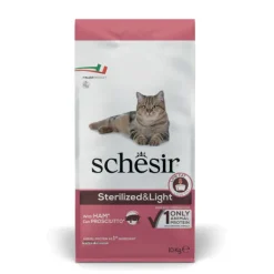 Schesir Cat Dry Sterilized and Light Prosciutto