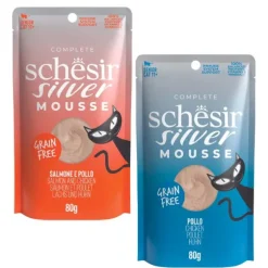 Schesir Silver Cat Senior Mousse Grain Free 80 g